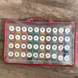 Cutting Edge Alphabet and Number Paper Punch Set